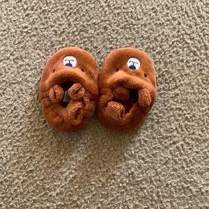 Child of mine teddy bear slippers